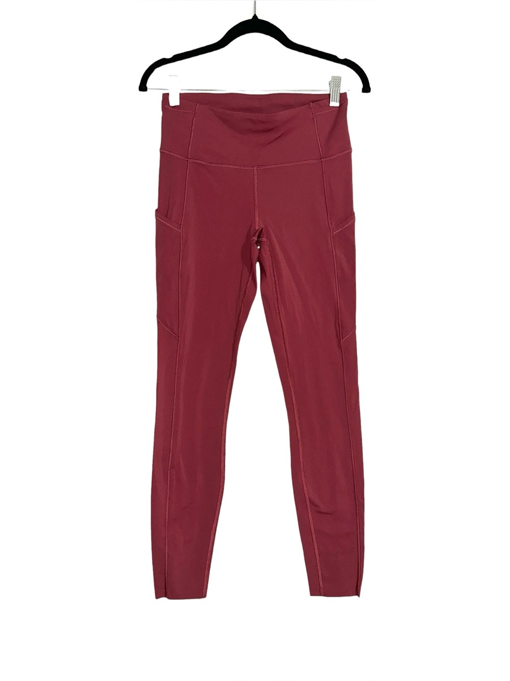 Lululemon Fast And Free High Rise Legging Thight 28” 6 in Mulled Wine